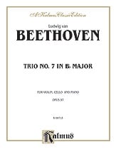 PIANO TRIO #7 IN B FLAT MAJOR OP 97 cover Thumbnail